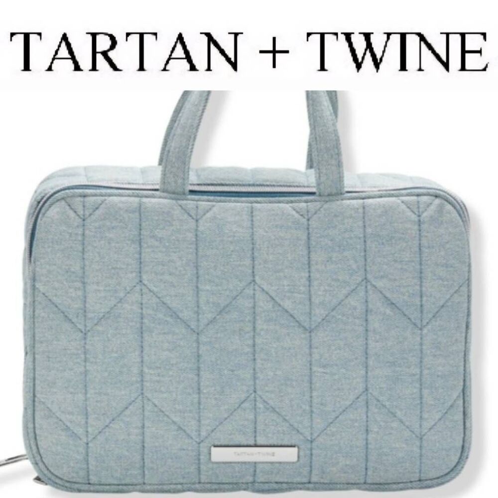 Tartan + Twine Denim Chevron Deluxe Weekender‎